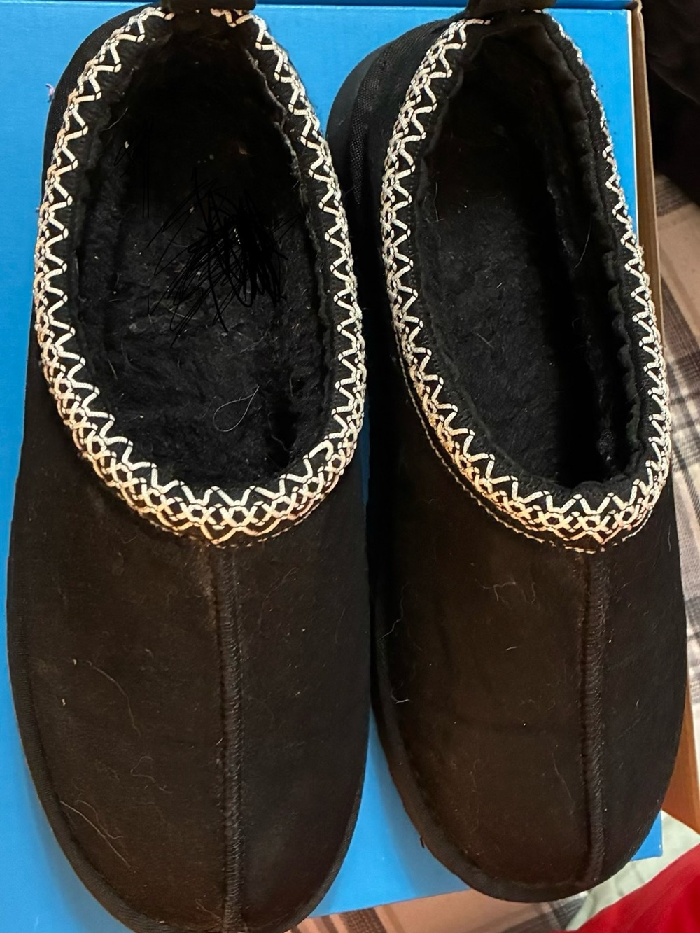Women's Black Slip-On Clog Mule - Comfortable Everyday Wear